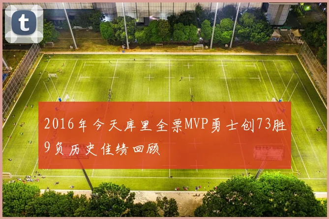 2016年今天库里全票MVP勇士创73胜9负历史佳绩回顾